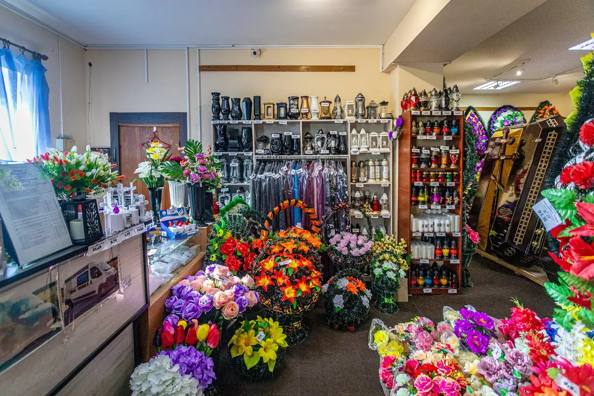 Магазин ритуальных товаров в г. Столбцы