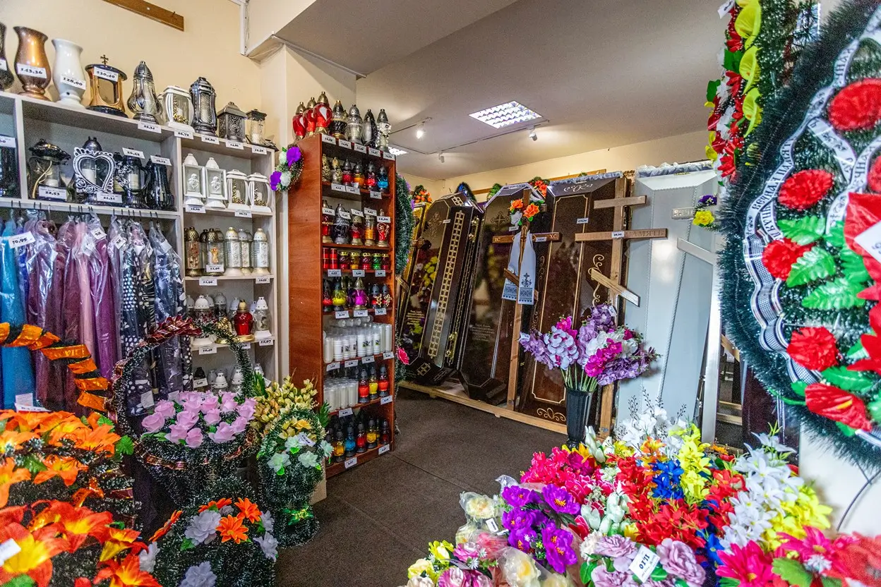 Магазин ритуальных товаров в г. Столбцы